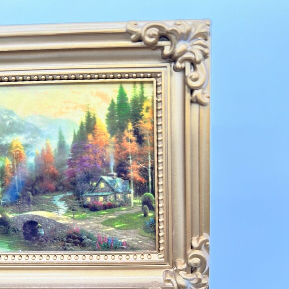 Thomas Kinkade Painter of Light Valley of Peace Framed Reproduction Nightlight - Picture 3 of 8